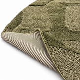 Japandi Loft Rond Vloerkleed Groen