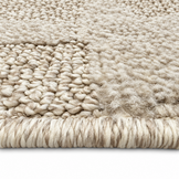 Japandi Loft Rond Vloerkleed Beige