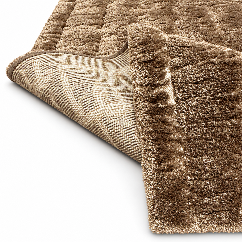 Glossy Vloerkleed XL Bruin