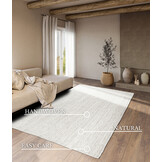 Villeroy & Boch Rosalie Jute Vloerkleed Wit - 200x290CM