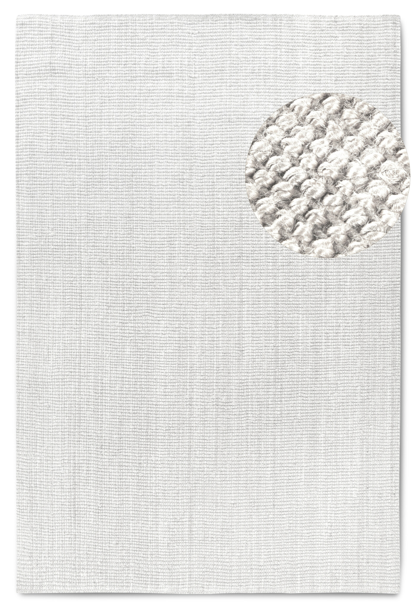 Villeroy & Boch Rosalie Jute Vloerkleed Wit - 200x290CM