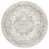 Rond vintage vloerkleed Harmony Beige