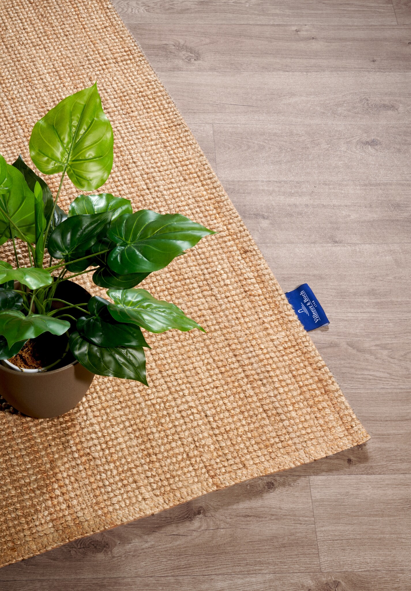 Villeroy & Boch Rosalie Jute Vloerkleed Goud - Outlet