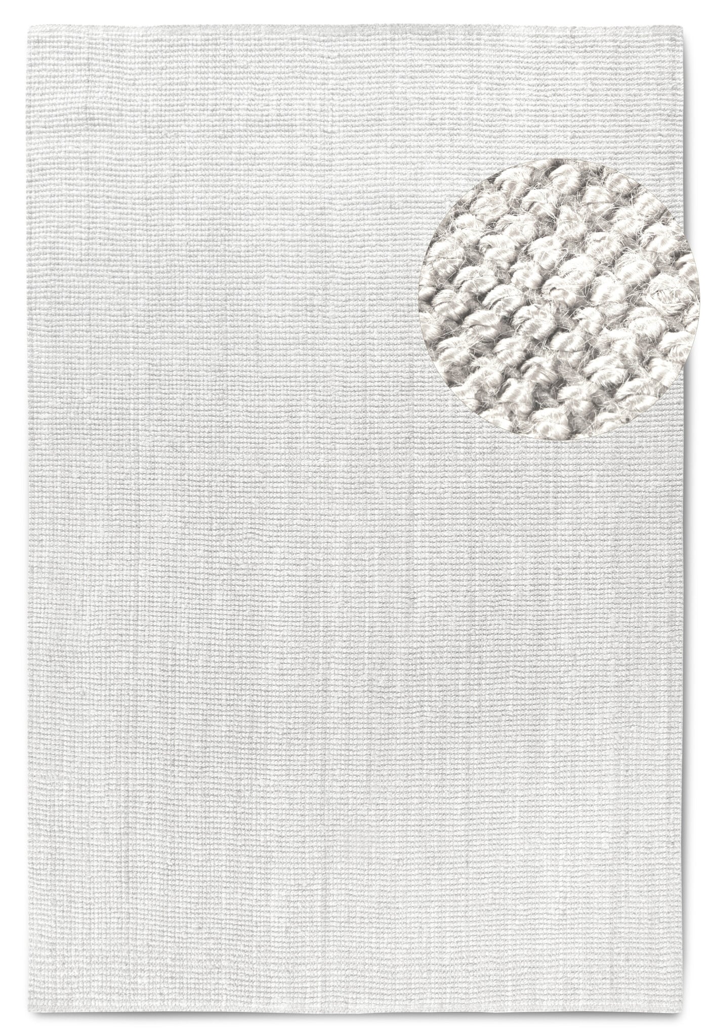 Villeroy & Boch Rosalie Jute Vloerkleed Wit - 160x230cm