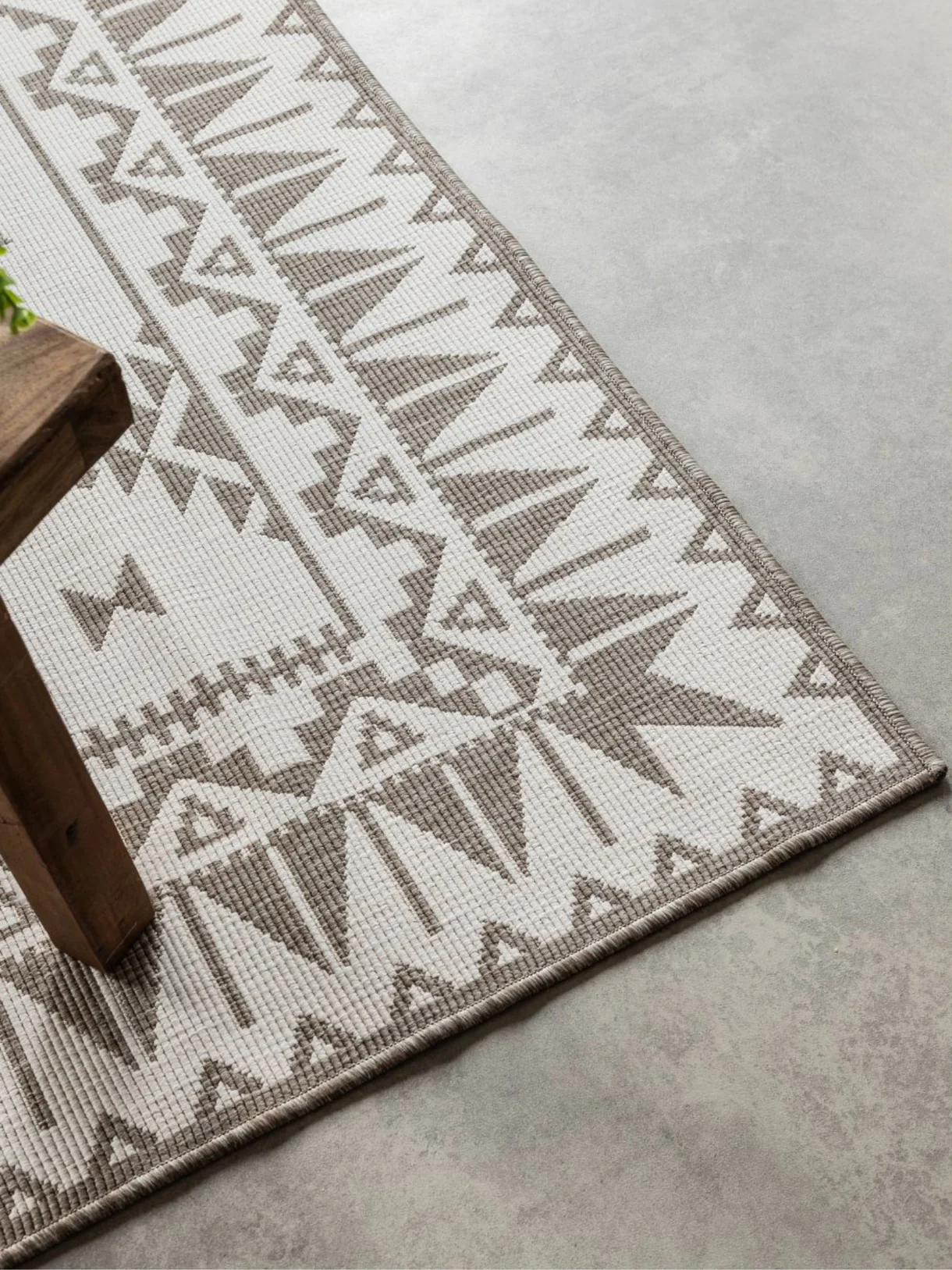 Elle Decoration Gemini Buitenkleed Dubbelzijdig Vloerkleed Linnen - 200x290CM