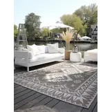 Elle Decoration Gemini Buitenkleed Dubbelzijdig Vloerkleed Linnen - 200x290CM