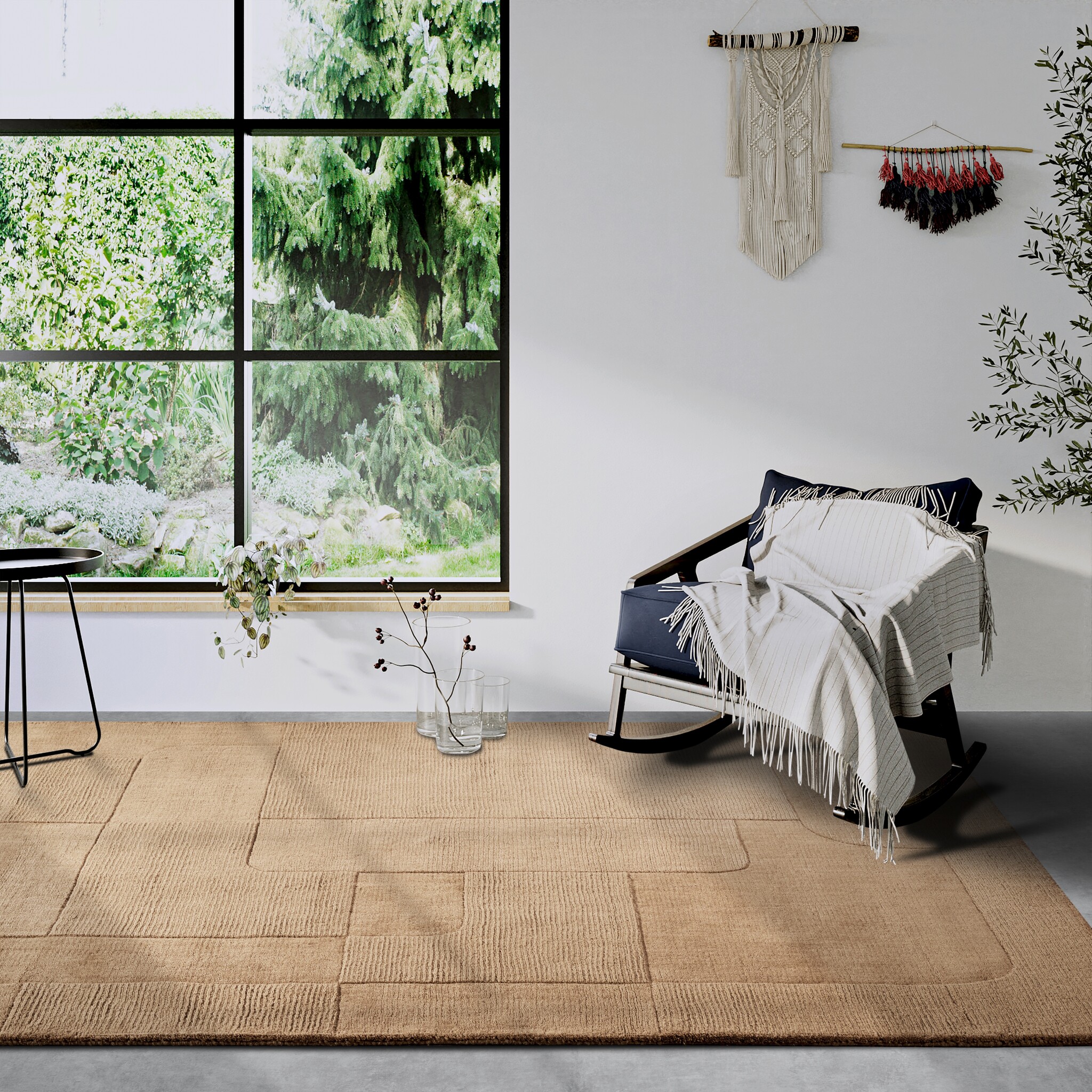 Villeroy & Boch Charlotte Wol Vloerkleed Beige - 160x230CM