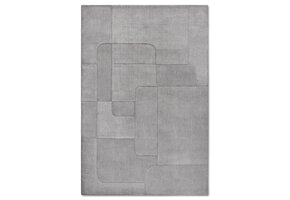Villeroy & Boch Charlotte Wol Vloerkleed Grijs - 160x230CM