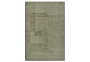 Villeroy & Boch Charlotte Wol Vloerkleed Groen - 160x230CM