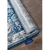 Villeroy & Boch Jehanne Laagpolig Vintage Vloerkleed Blauw Creme - 160x230CM