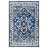 Villeroy & Boch Jehanne Laagpolig Vintage Vloerkleed Blauw Creme - 160x230CM
