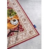 Villeroy & Boch Klassiek Buitenkleed Rood Creme - 160x235CM