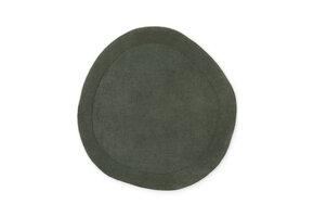 Villeroy & Boch Kari Wol Vloerkleed Organisch Rond Groen - 160CM