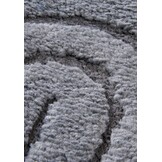 Elle Decoration New York Japandi Rond Vloerkleed Antraciet - 160CM rond