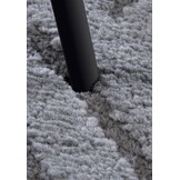 Elle Decoration New York Japandi Rond Vloerkleed Antraciet - 160CM rond