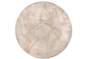 Villeroy & Boch Leon Hoogpolig Rond Vloerkleed Creme - 160CM rond