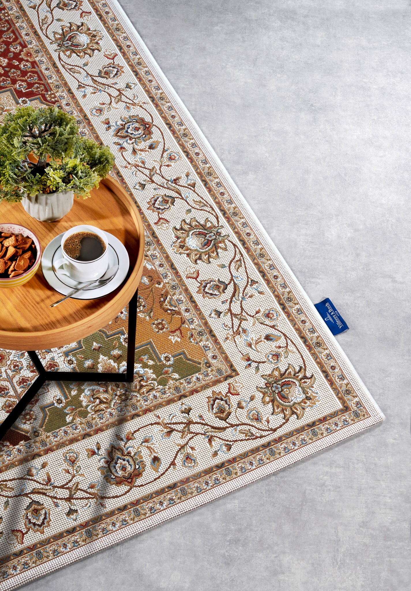 Villeroy & Boch Vintage Buitenkleed Creme Multicolor - 160x235CM
