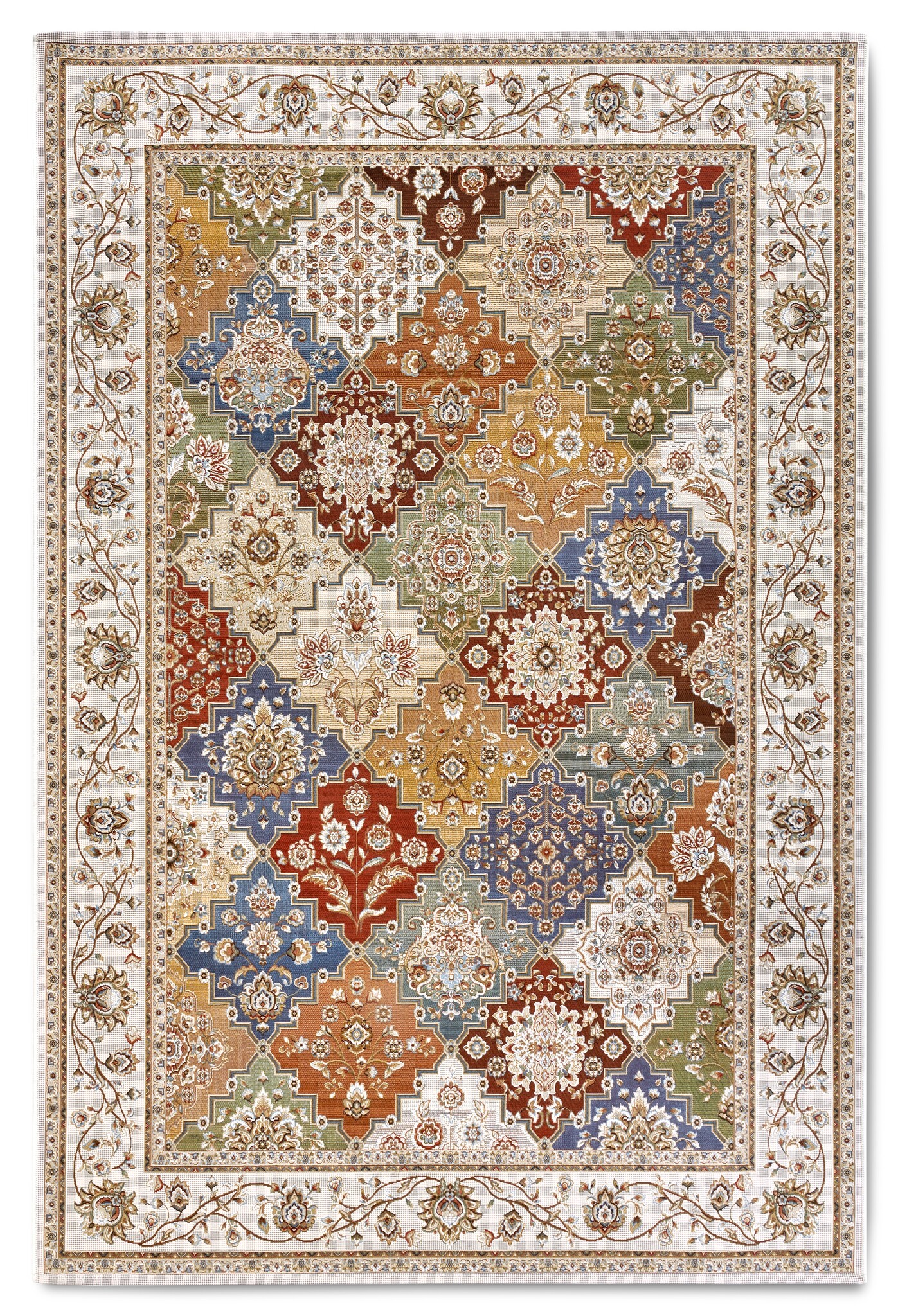 Villeroy & Boch Vintage Buitenkleed Creme Multicolor - 160x235CM
