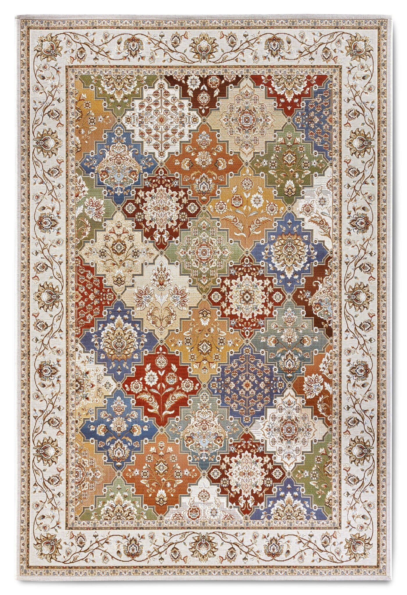Villeroy & Boch Vintage Buitenkleed Creme Multicolor - 160x235CM