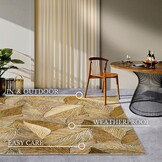 Villeroy & Boch Eugene Buitenkleed Goud Zwart - 120x180CM