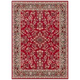 Oosters Velours Vloerkleed Klassiek Rood - 120x160CM