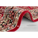 Oosters Velours Vloerkleed Klassiek Rood - 120x160CM