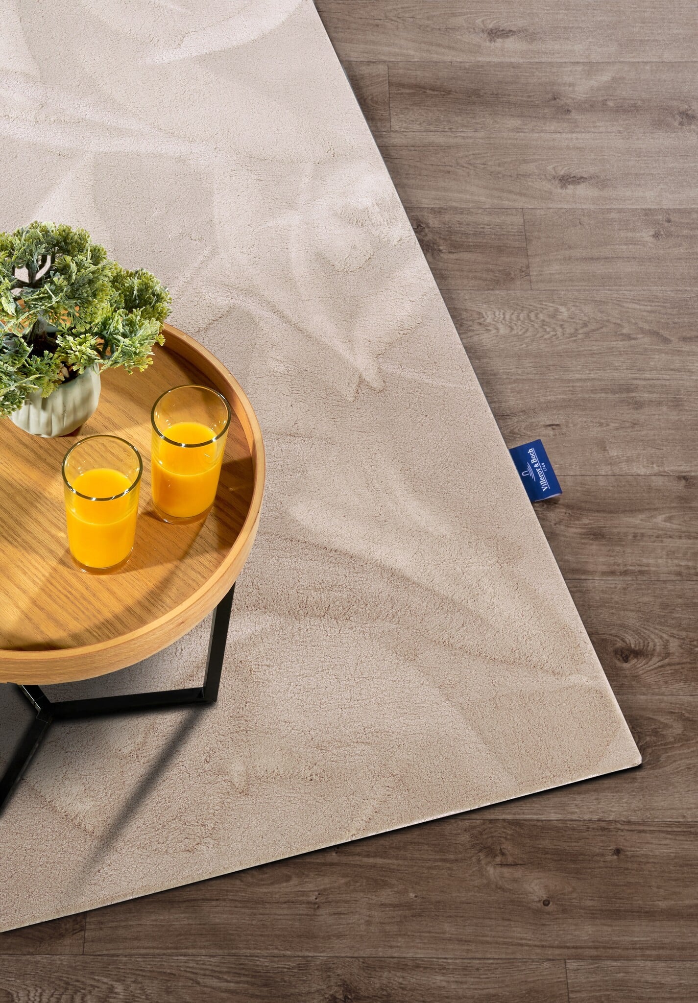 Villeroy & Boch Leon Hoogpolig Vloerkleed Creme - 120x170CM