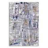 Elle Decoration Saveh Laagpolig Vloerkleed Blauw Beige - 120x160CM