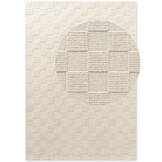 Villeroy & Boch Scala Handgeweven Wol Vloerkleed Creme Wit - 200x300 CM