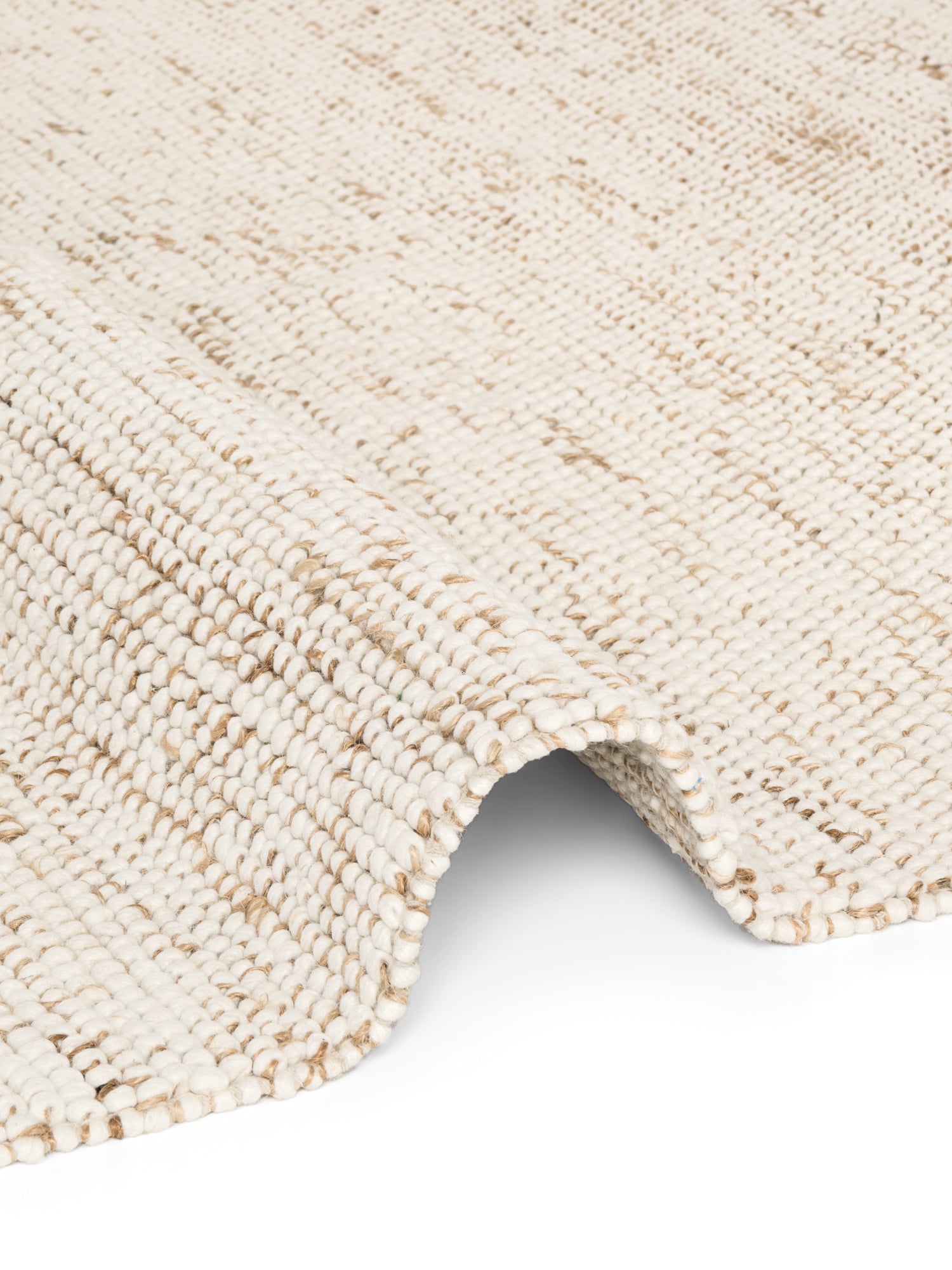 Villeroy & Boch Peas Wol Jute Vloerkleed Creme Beige - 200x300 CM
