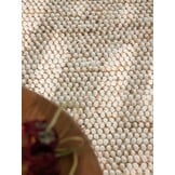 Villeroy & Boch Peas Wol Jute Vloerkleed Creme Beige - 200x300 CM