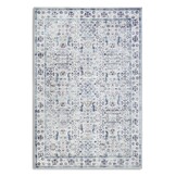Elle Decoration Saveh Laagpolig Vloerkleed Creme Blauw - 200x290 CM