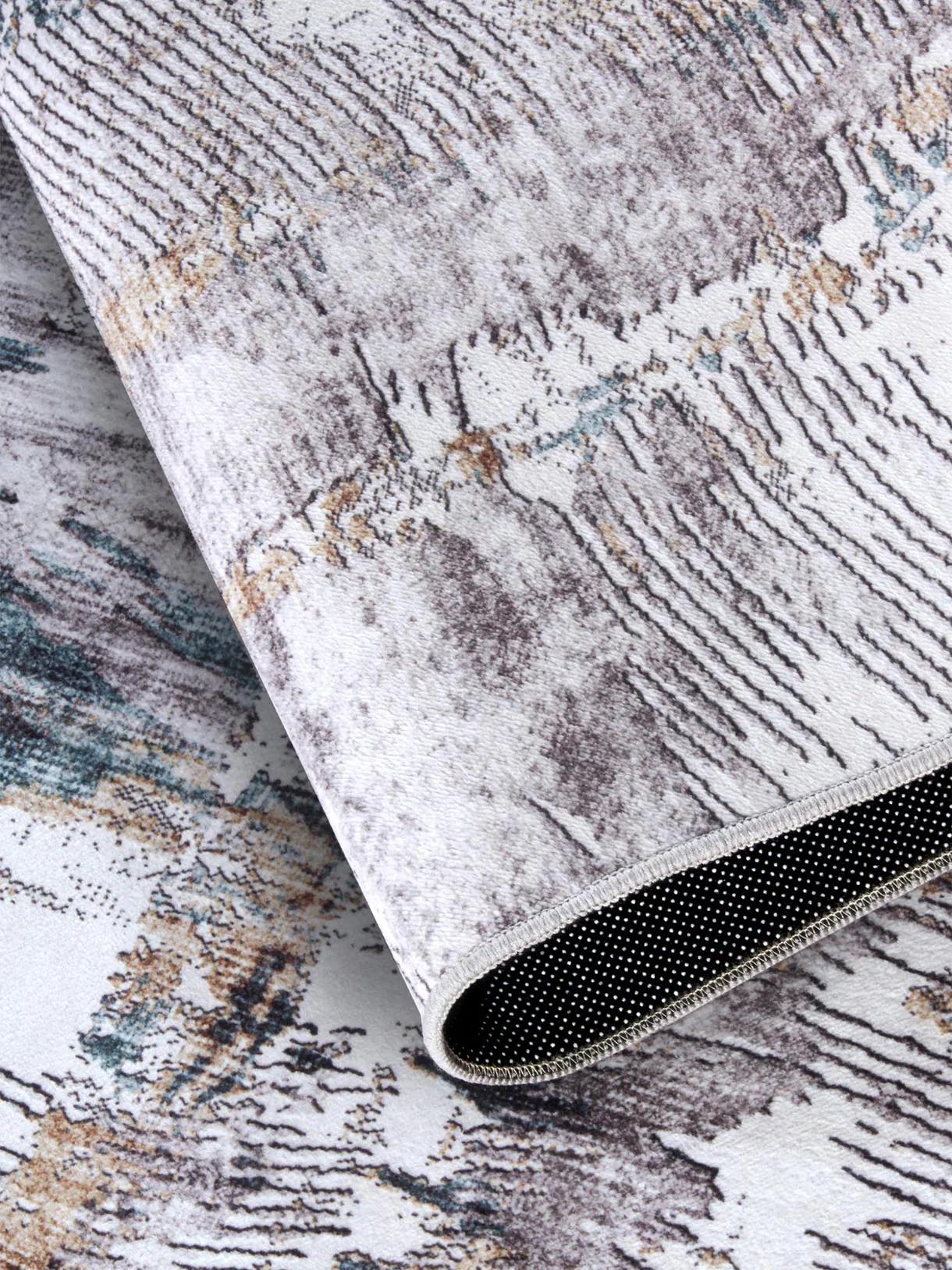 Elle Decoration Saveh Laagpolig Vloerkleed  Goud -  200x290 CM