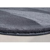 Villeroy & Boch Leon Rond Hoogpolig Vloerkleed Antraciet - 200 CM rond