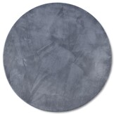 Villeroy & Boch Leon Rond Hoogpolig Vloerkleed Antraciet - 200 CM rond