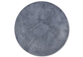 Villeroy & Boch Leon Rond Hoogpolig Vloerkleed Antraciet - 200 CM rond