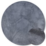 Villeroy & Boch Leon Rond Hoogpolig Vloerkleed Antraciet - 200 CM rond
