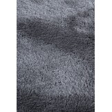 Villeroy & Boch Leon Rond Hoogpolig Vloerkleed Antraciet - 200 CM rond