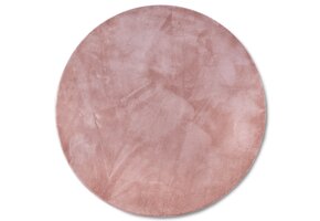 Villeroy & Boch Leon Hoogpolig Rond Vloerkleed Oud roze - 200 CM rond
