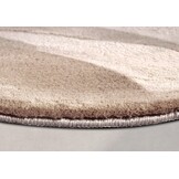 Villeroy & Boch Leon Hoogpolig Rond Vloerkleed Creme - 200 CM rond