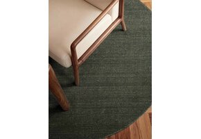 Ted Baker Greenwich Wol Vloerkleed Rond Groen - 200 CM rond