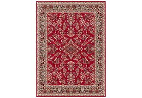 Oosters Velours Vloerkleed Klassiek Rood - 180x260 CM