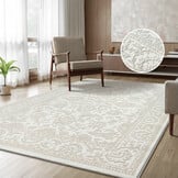Vintage vloerkleed Harmony Creme