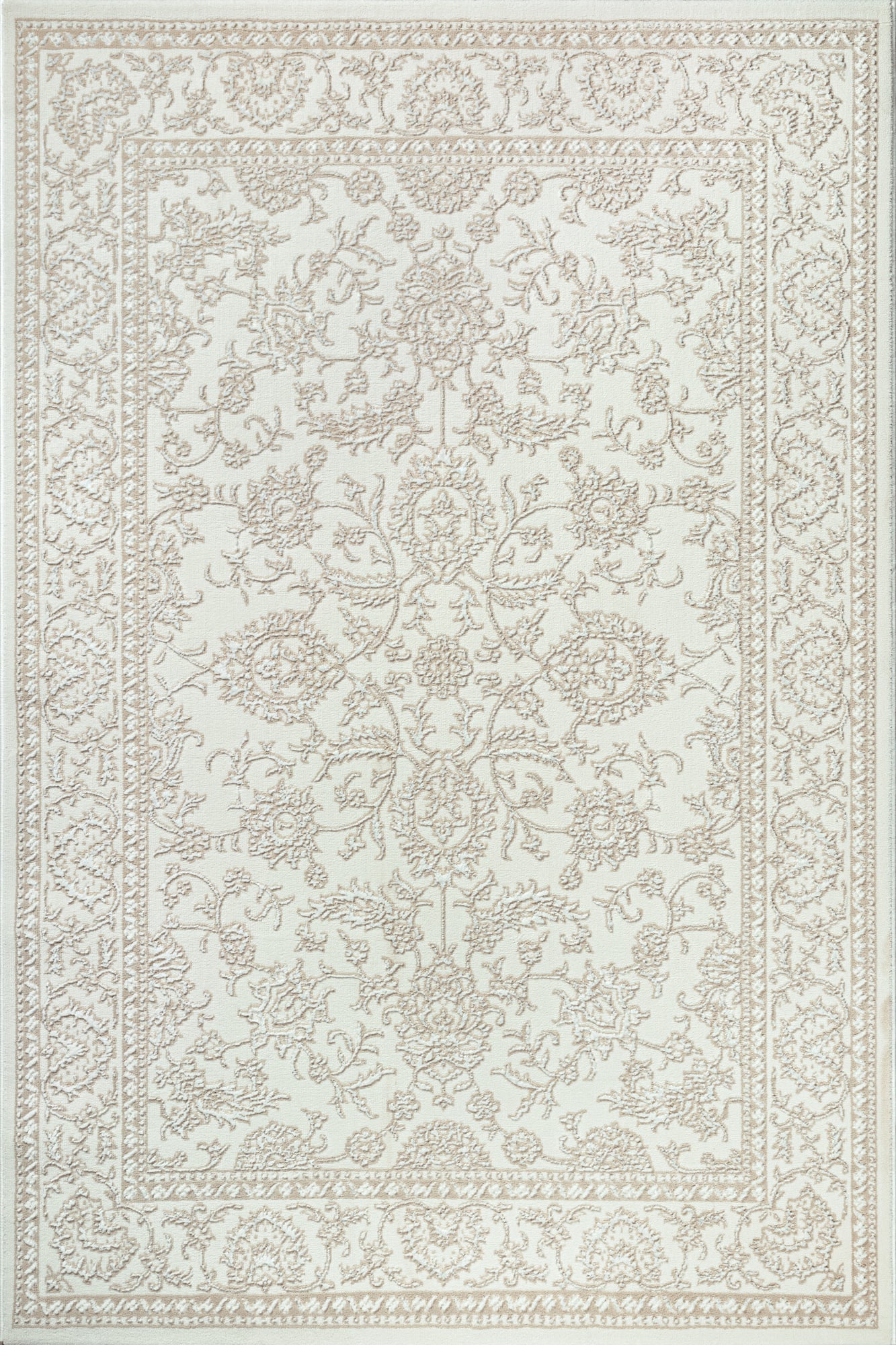 Vintage vloerkleed Harmony Creme