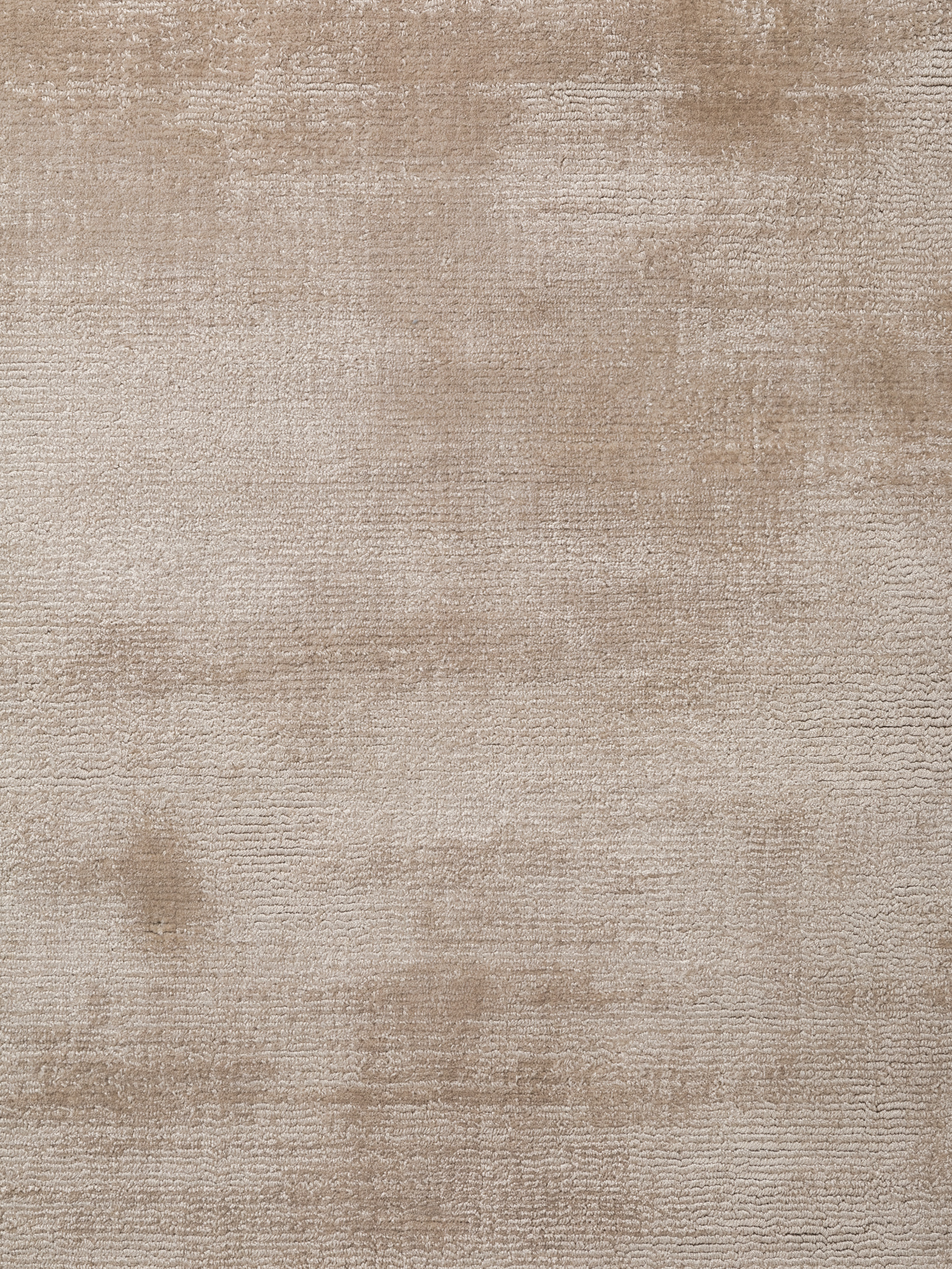 Rond Handgeweven Premium Viscose Vloerkleed Naomi Beige - 120 CM rond
