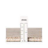 Rond Handgeweven Premium Viscose Vloerkleed Naomi Beige - 120 CM rond