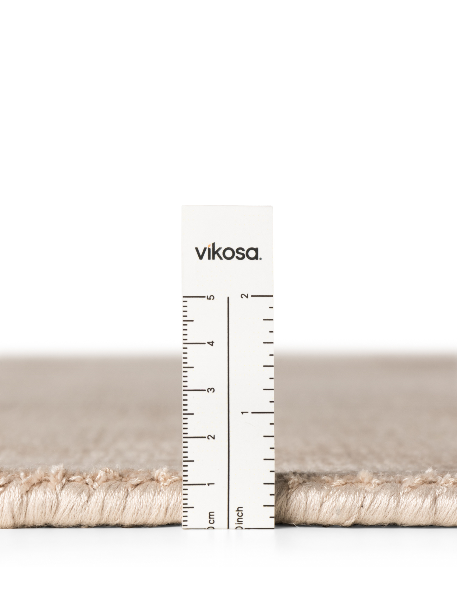 Rond Handgeweven Premium Viscose Vloerkleed Naomi Beige - 120 CM rond