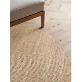 Rond Jute Vloerkleed Jaipur Goud - 160 CM rond