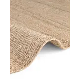 Rond Jute Vloerkleed Jaipur Goud - 160 CM rond
