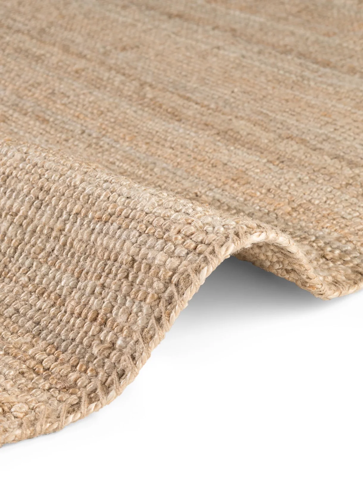 Rond Jute Vloerkleed Jaipur Goud - 160 CM rond